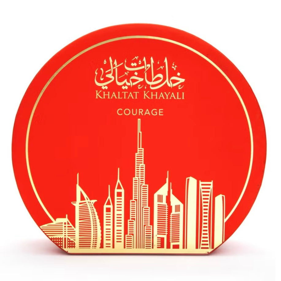 Khaltat Khayali Courage - Oud Muattar Solid Incense Bakhoor 100g By My Perfumes بخور خلطات خيالي عود معطر من ماي للعطور