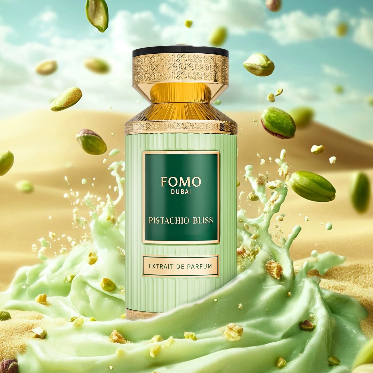 Pistachio Bliss Extrait de Parfum 100ml by Fomo Dubai