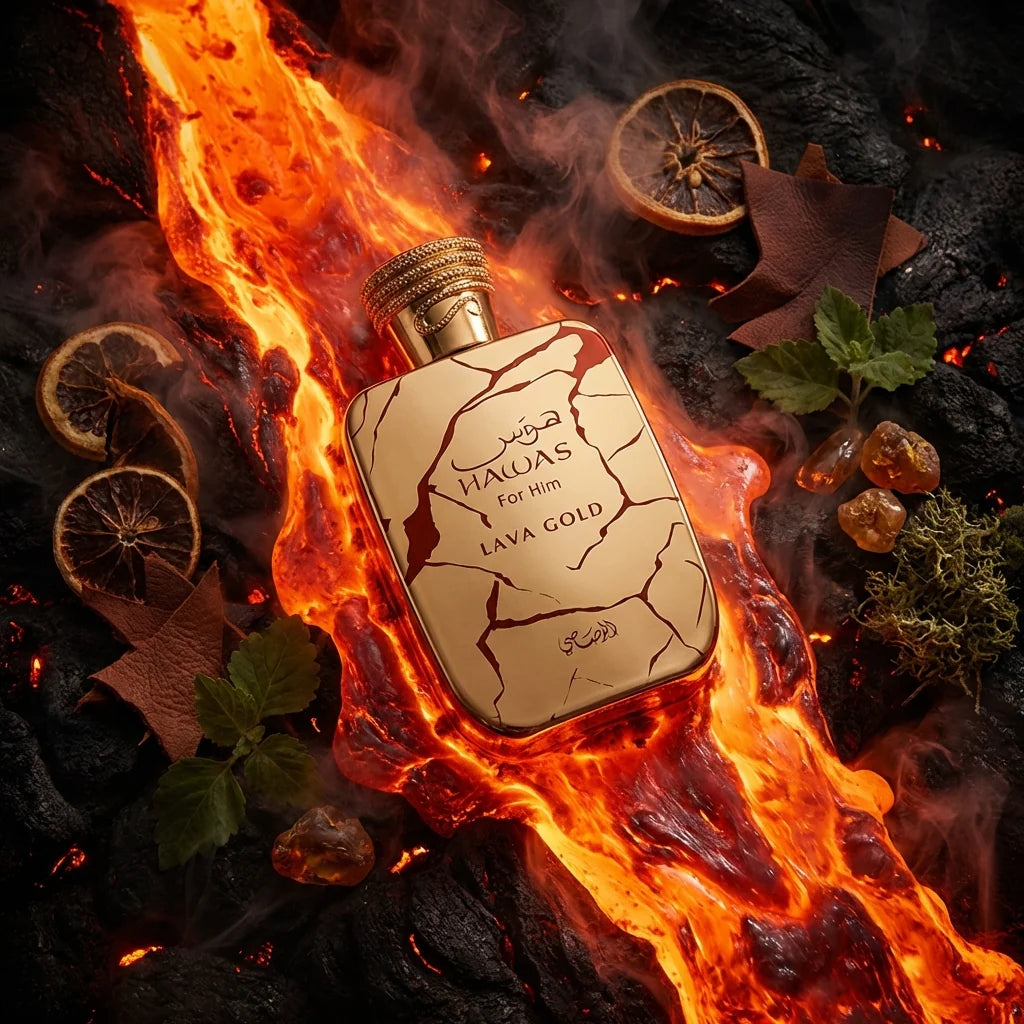 Hawas Lava Gold 100ml EDP By Rasasi