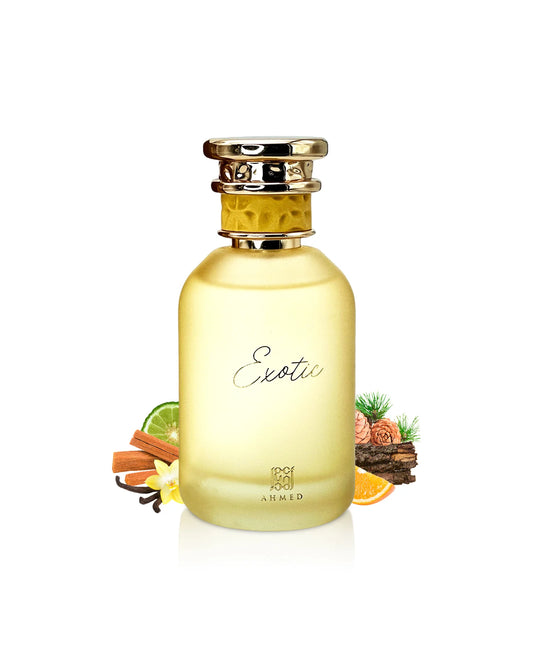 Exotic 100ml EDP By Ahmed Al Maghribi | Mandarin Jasmine Vanilla Unisex Perfume | Xerjoff Erba Pura-Inspiration | Arabic Fragrance Australia