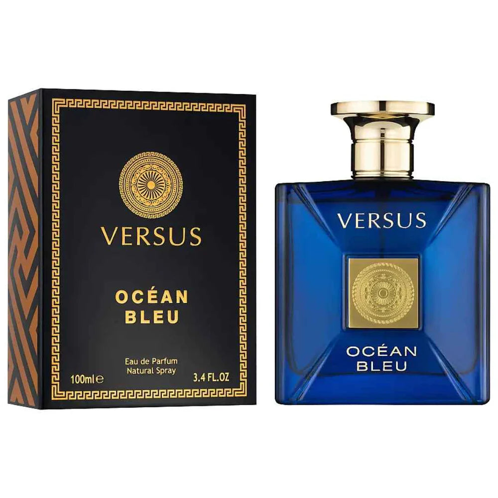 Versus Ocean Bleu 100ml EDP By Fragrance World | Inspired By Versace Pour Homme Dylan Blue