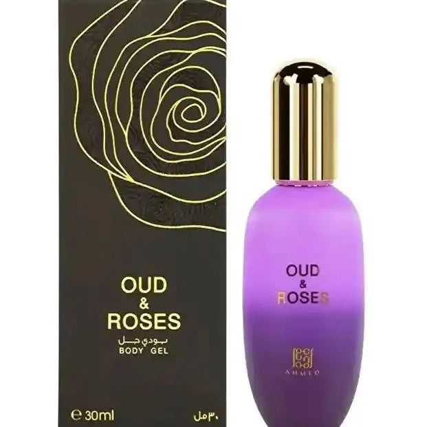 Oud and Roses 30ml Body Gel By Ahmed Al Maghribi