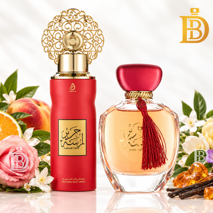 Lamsat Harir Bundle ( 100ml EDP Perfume & 200ml Body Spray )