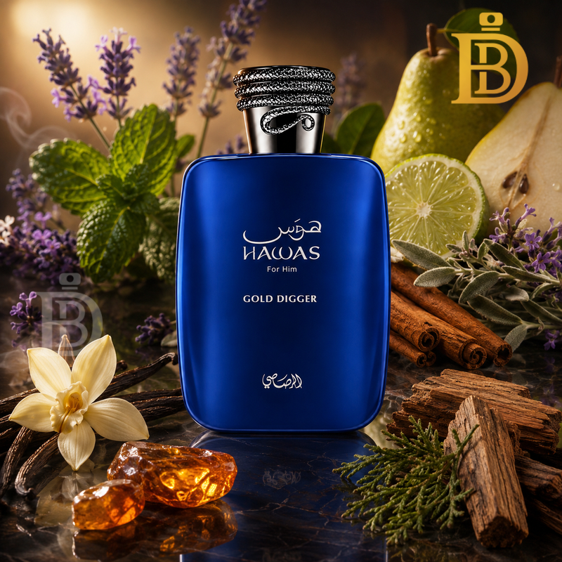 Hawas Gold Digger 100ml EDP By Rasasi