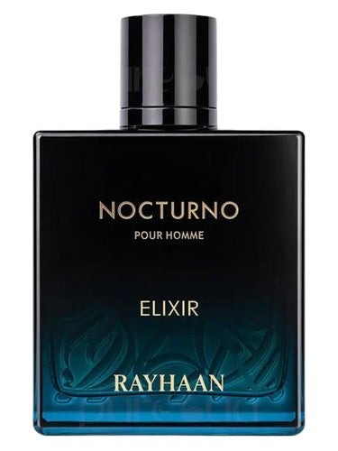 Nocturno Elixir EDP 100ml by Rayhaan | Dark Citrus Woody Aromatic Masculine Perfume