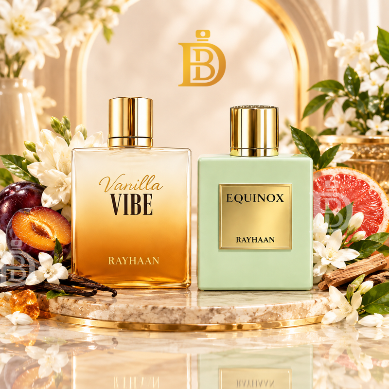 Equinox & Vanilla Vibe (2 x 100ml) EDP by Rayhaan