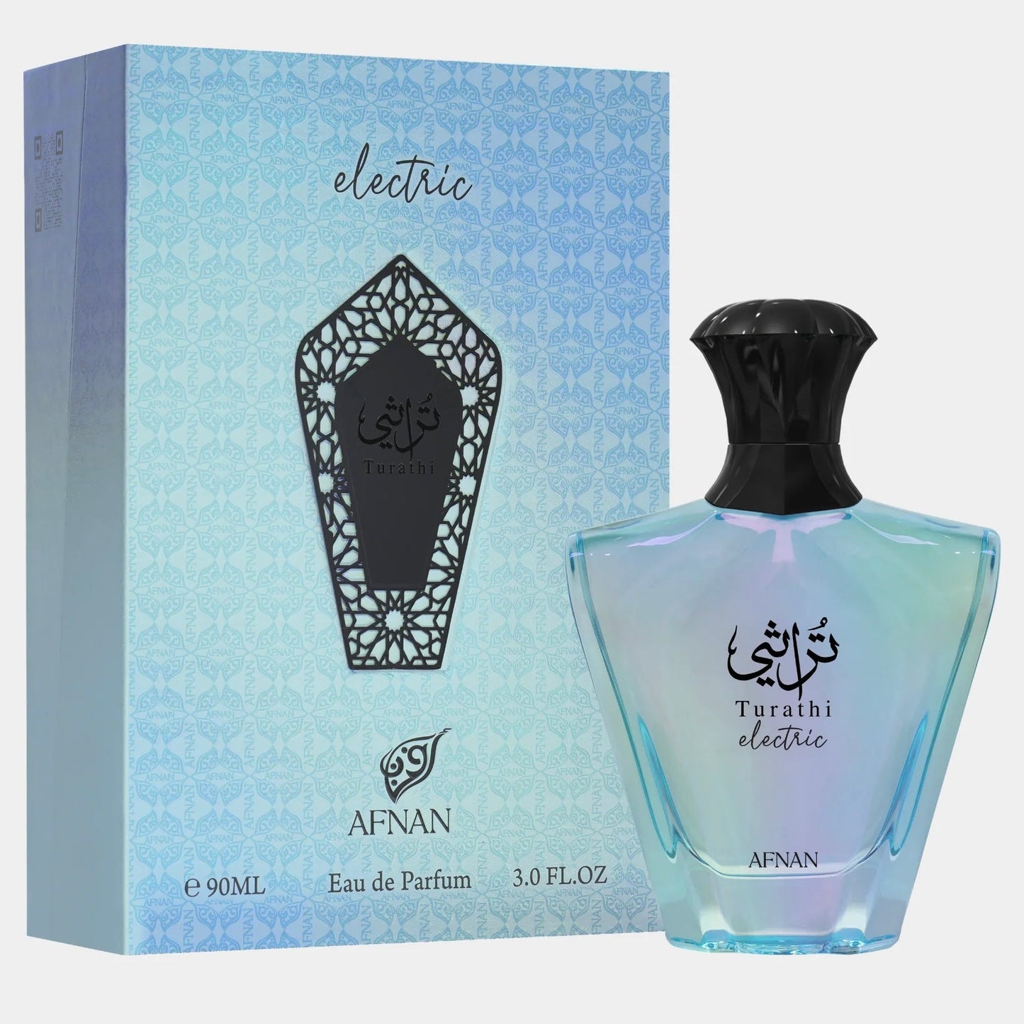 Turathi Electric (Unisex) 90ml EDP By AfnanTurathi Electric EDP 90ml by Afnan | Citrus Pear Orange Blossom Vanilla Musk Unisex Perfume