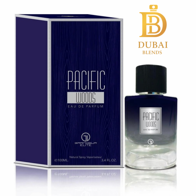 Pacific Woods by Grandeur Elite - 100ML EDP | Woody & Aromatic Men’s Fragrance
