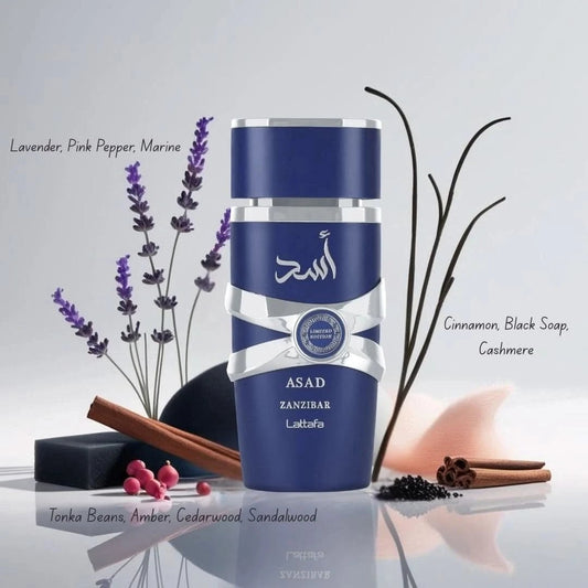Asad Zanzibar Limited Edition 100ML EDP by Lattafa