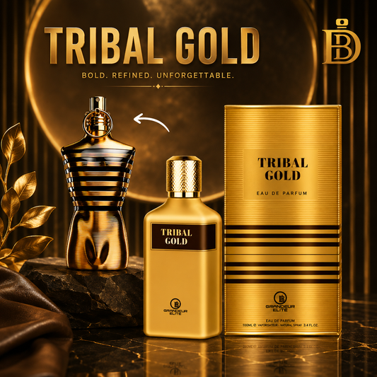 Tribal Gold EDP 100ml by Grandeur Elite | Inspired by JPG Le Male Elixir
