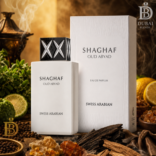 Shaghaf Oud Abyad EDP by Swiss Arabian | Woody Spicy Oud Perfume