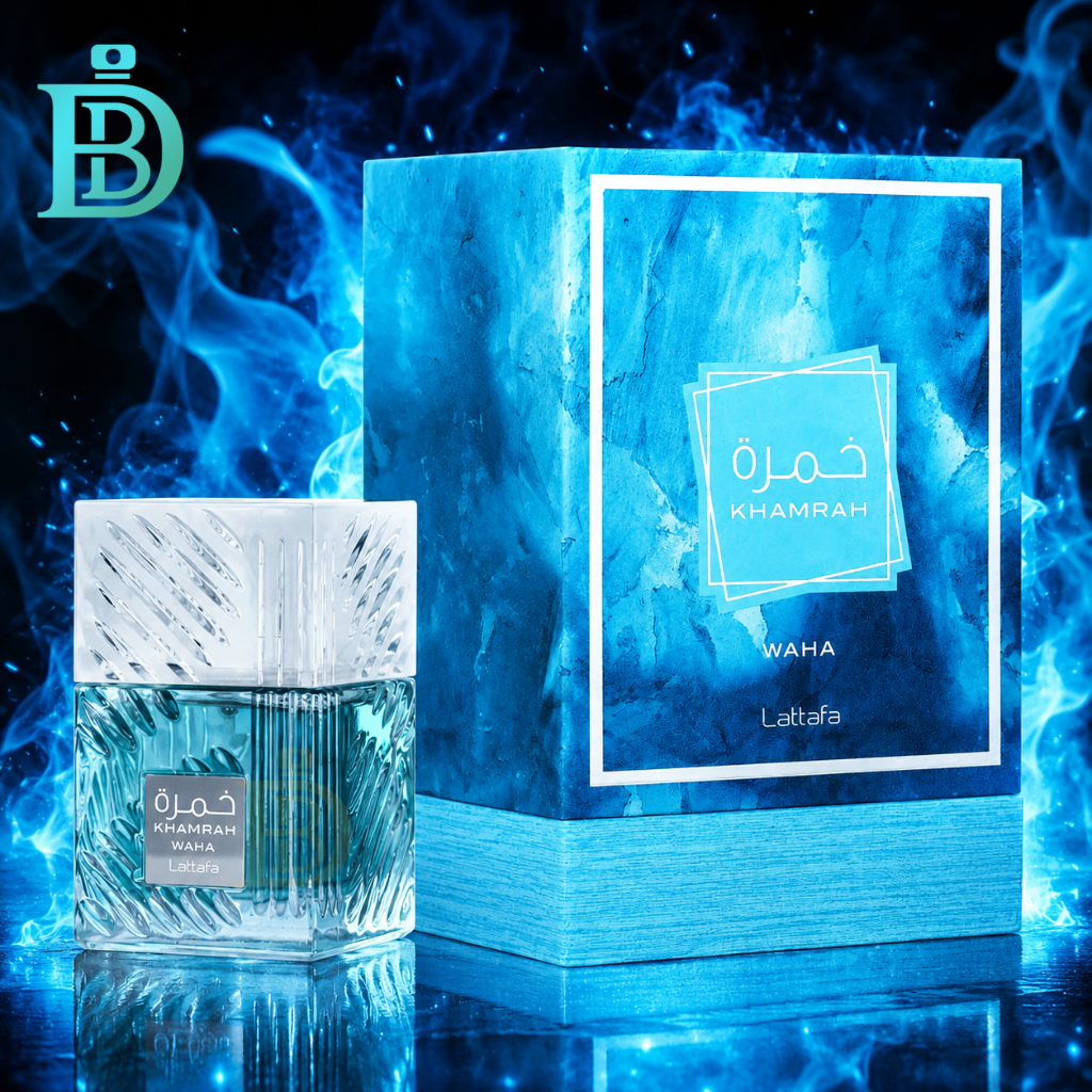 Khamrah Waha by Lattafa (Unisex) EDP 100ml | New 2026 Arrival | The Blue Khamrah