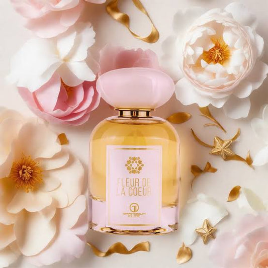Grandeur Elite Fleur De La Cour 100ml EDP | Peach Apple Jasmine Citrus Women's Perfume | Sweet Floral Arabian Fragrance | Australia wide shipping