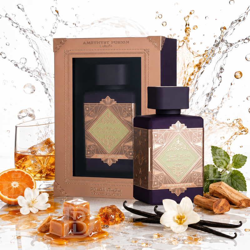 Badee Al Oud Amethyst Fusion | New Release | Unisex 100ML EDP By Lattafa