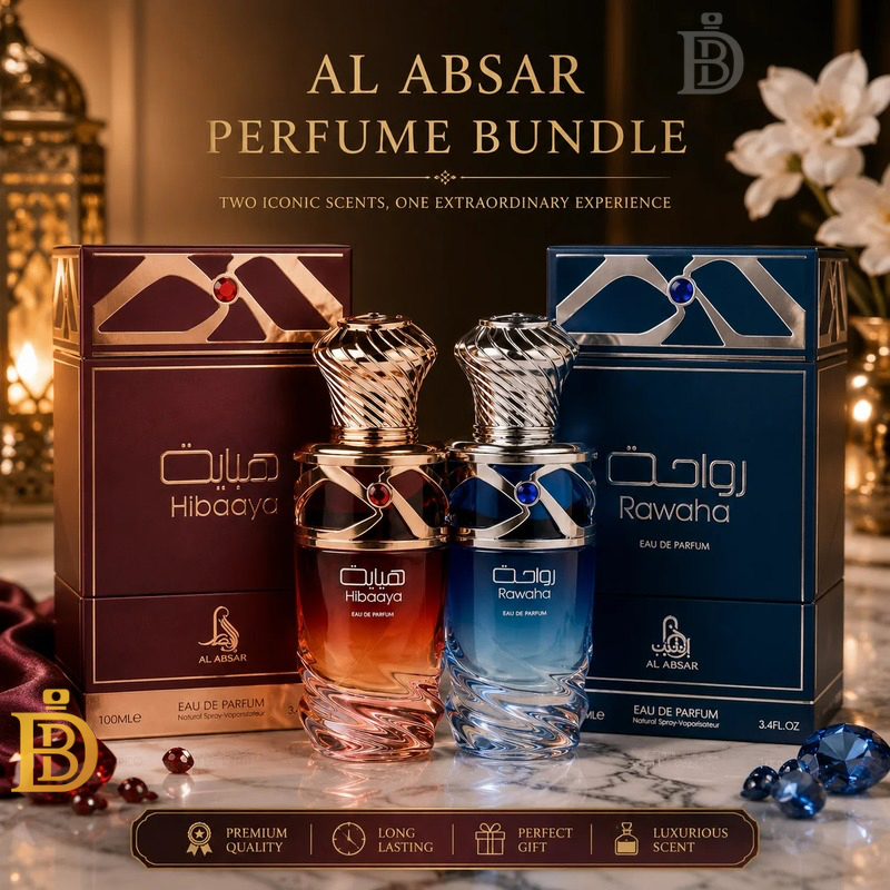 Hibaaya & Rawaha Bundle 2 x 100ml EDP — Al Absar