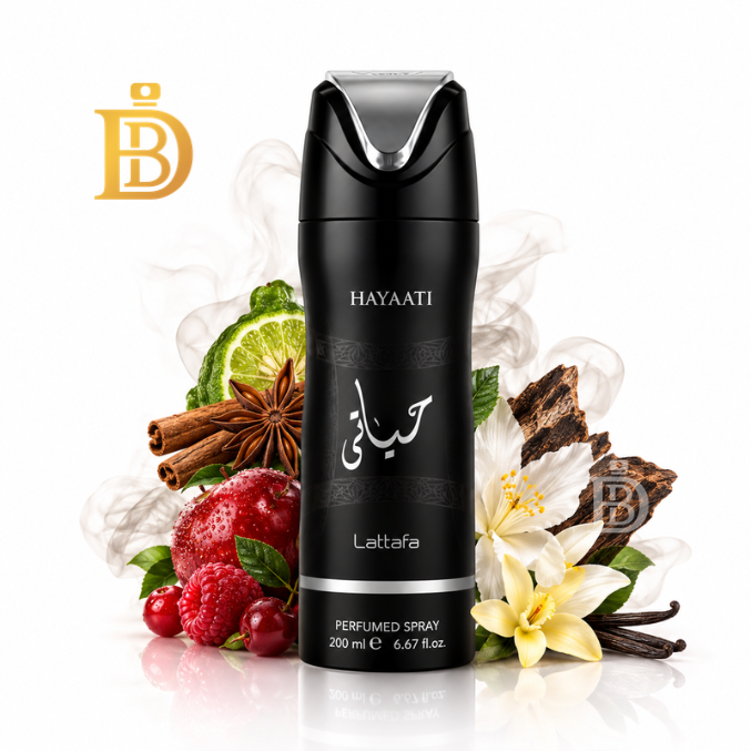 Hayaati Perfumed Body Spray 200ml By Lattafa