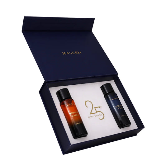 Sublime Gift Set (Unisex, Alcohol Free) 2 x 30ML Sublime Oud & Sublime Amber By Naseem