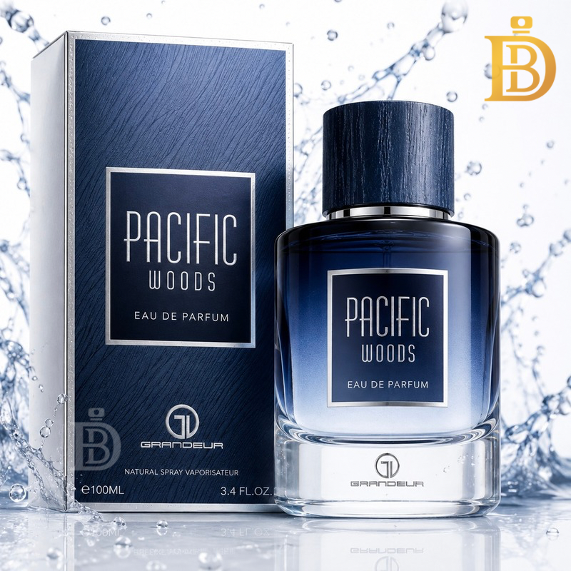 Pacific Woods by Grandeur Elite - 100ML EDP | Woody & Aromatic Men’s Fragrance