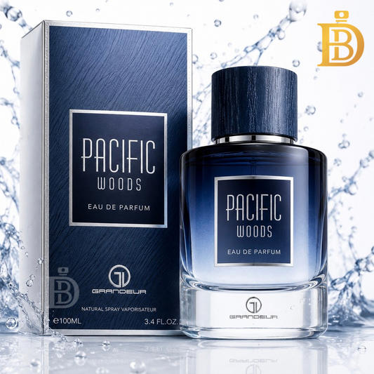 Pacific Woods by Grandeur Elite - 100ML EDP | Woody & Aromatic Men’s Fragrance