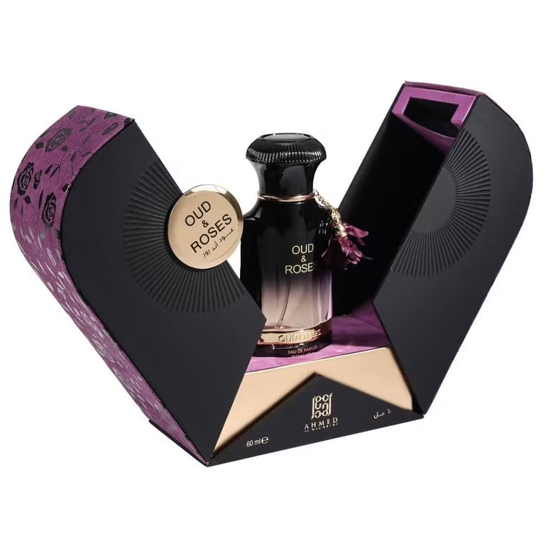 Oud and Rose perfume 60ml by Ahmed Al Maghribi