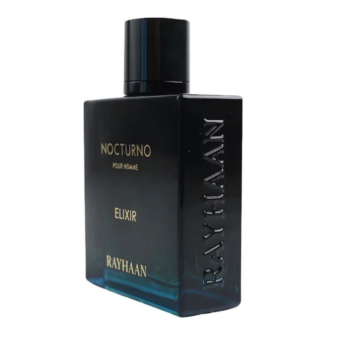 Nocturno Elixir EDP 100ml by Rayhaan | Dark Citrus Woody Aromatic Masculine Perfume