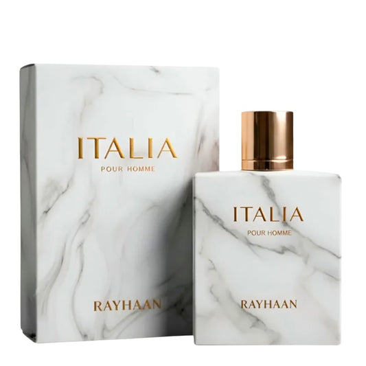 Italia EDP 100ml by Rayhaan | Lavender Honey Tobacco Vanilla Oriental Woody Perfume For Men