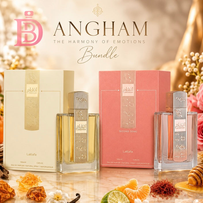Angham Bundle ( 2 x 100ml ) EDP By Lattafa | Angham & Angham Second Song