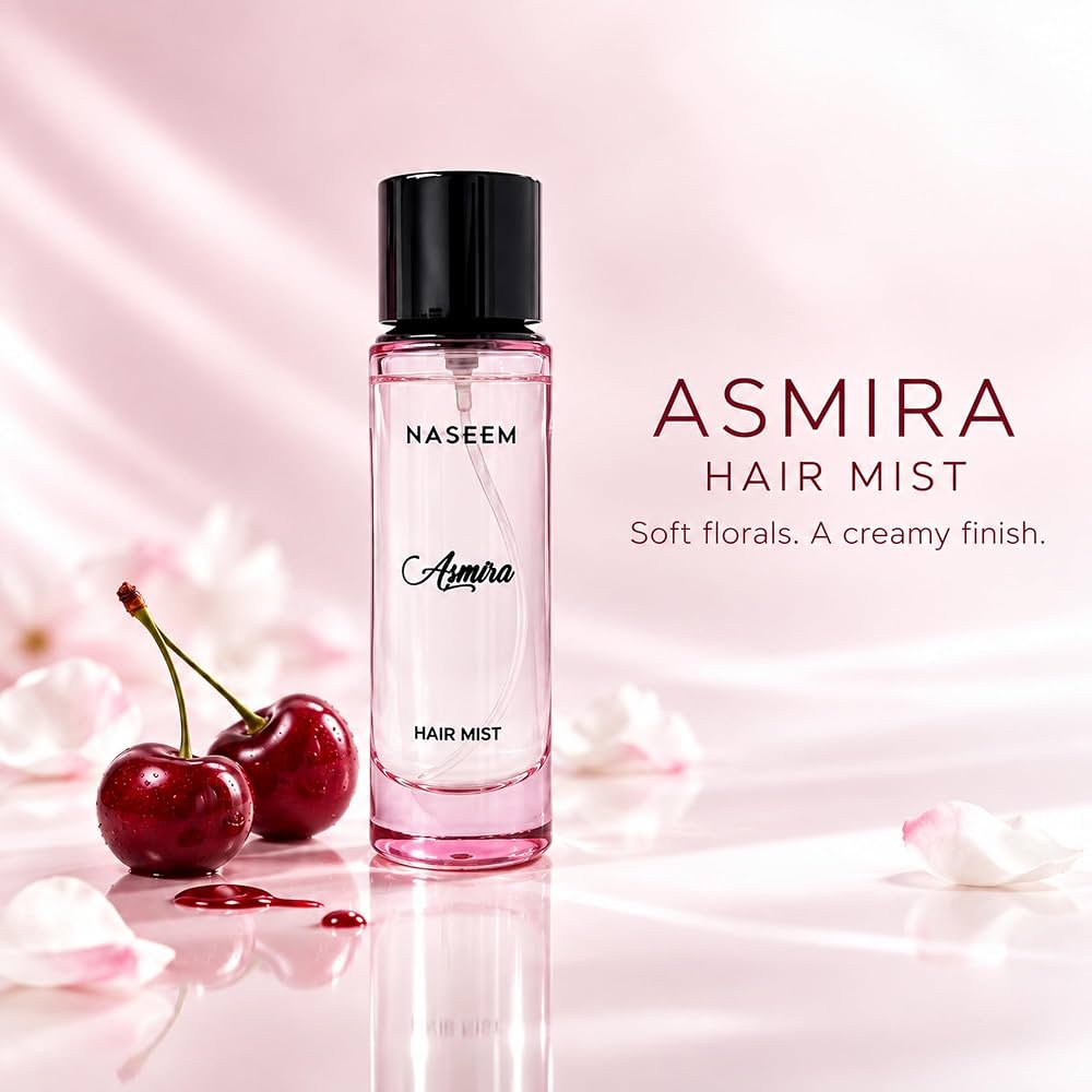 Asmira Aqua Hair Mist (alcohol free) 30ml By Naseem