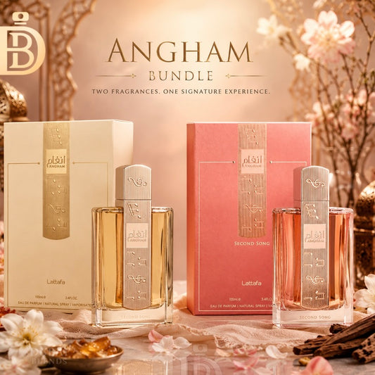 Angham Bundle ( 2 x 100ml ) EDP By Lattafa | Angham & Angham Second Song