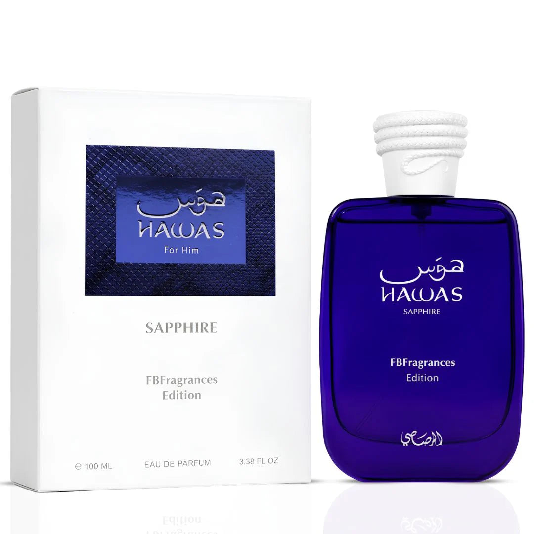 Hawas Sapphire FBFragrances Edition 100ml EDP By Rasasi