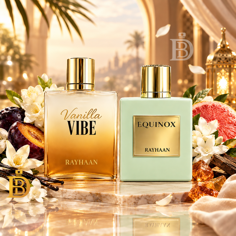 Equinox & Vanilla Vibe (2 x 100ml) EDP by Rayhaan