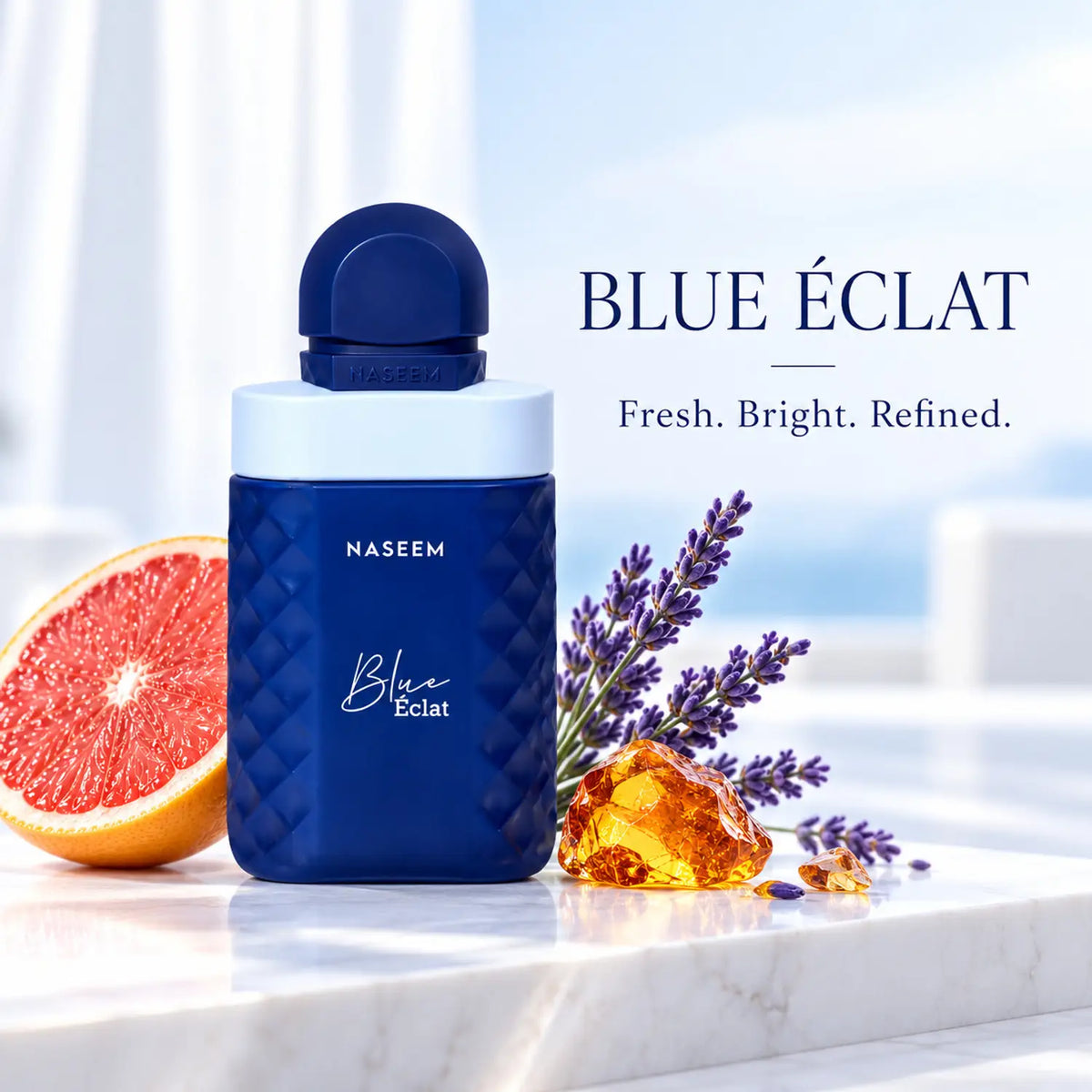 Blue Éclat (Alcohol Free) 100ml by Naseem