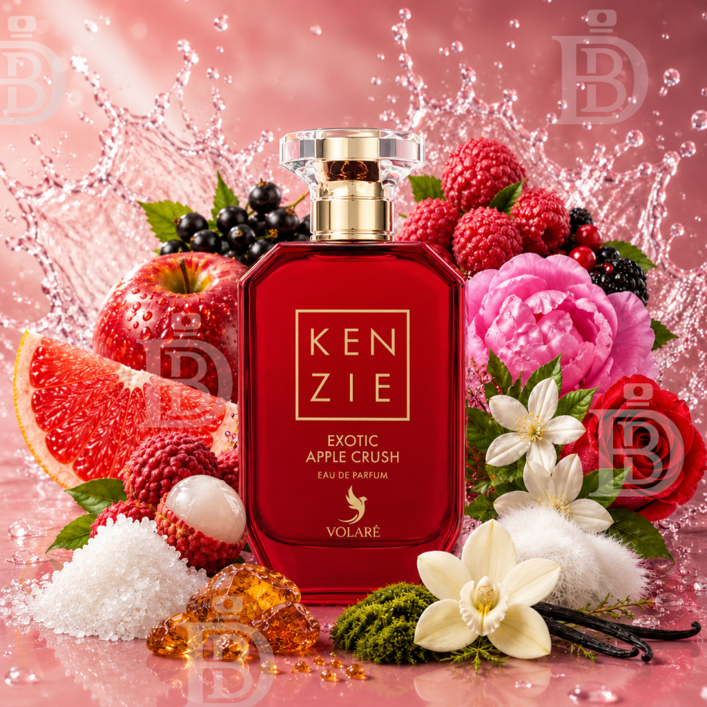 Kenzie Exotic Apple Crush EDP 100ml by Volare | Juicy Apple Lychee Wild Berry Rose Vanilla Musk Perfume