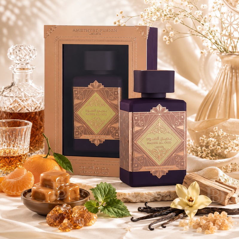 Badee Al Oud Amethyst Fusion | New Release | Unisex 100ML EDP By Lattafa