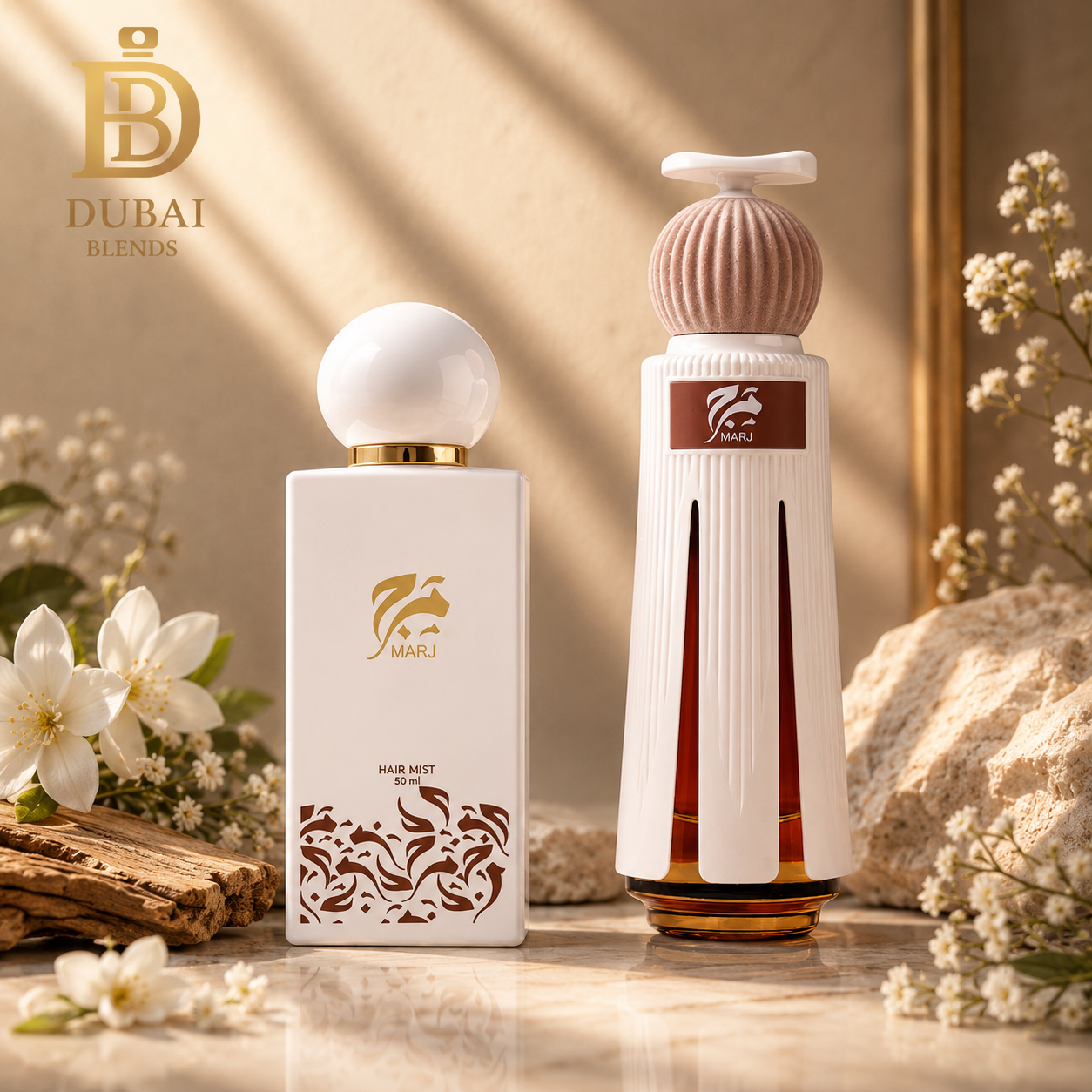 Marj Perfume & Hair Mist Combo by Ahmed Al Maghribi | 60ml EDP + 50ml Hair Mist