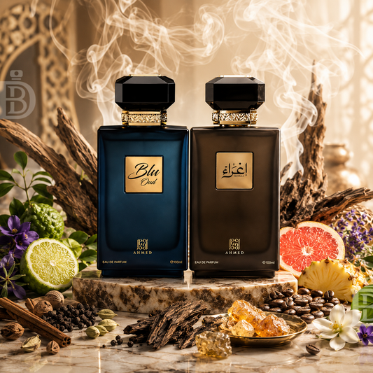 Oud Lovers Bundle – Blu Oud & Ighraa By Ahmed Al Maghribi (2 × 100ml)