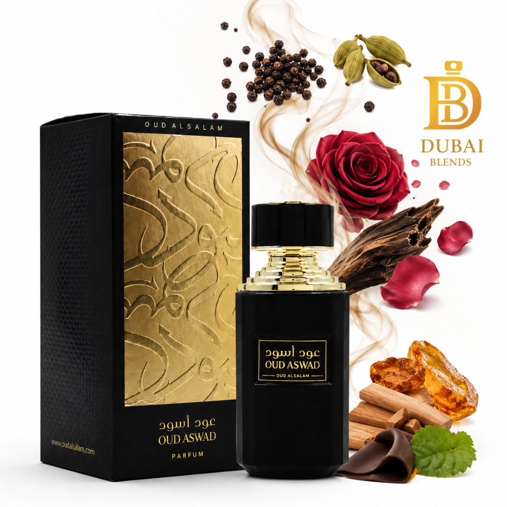 Oud Aswad EDP 100ml by Oud Al Salam | Oriental Rose Oud Perfume