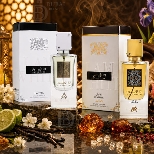 Ana Abiyedh & Ana Abiyedh Leather Bundle By Lattafa (2 x 60ml EDP)