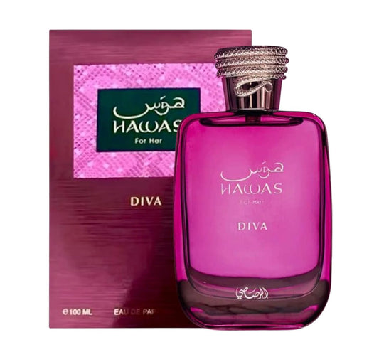 Hawas Diva For Her 100ml EDP By Rasasi