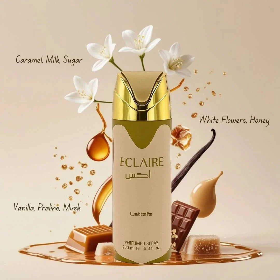 Eclair Perfumed Body Spray 200ml By Lattafa