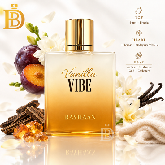 Vanilla Vibe 100ml EDP by Rayhaan