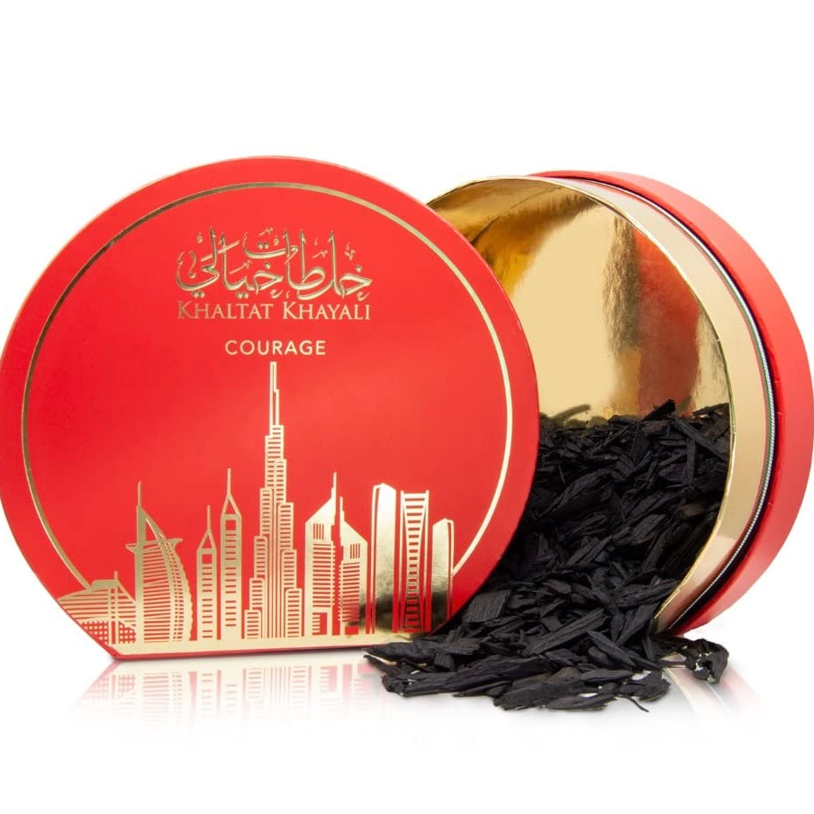Khaltat Khayali Courage - Oud Muattar Solid Incense Bakhoor 100g By My Perfumes بخور خلطات خيالي عود معطر من ماي للعطور