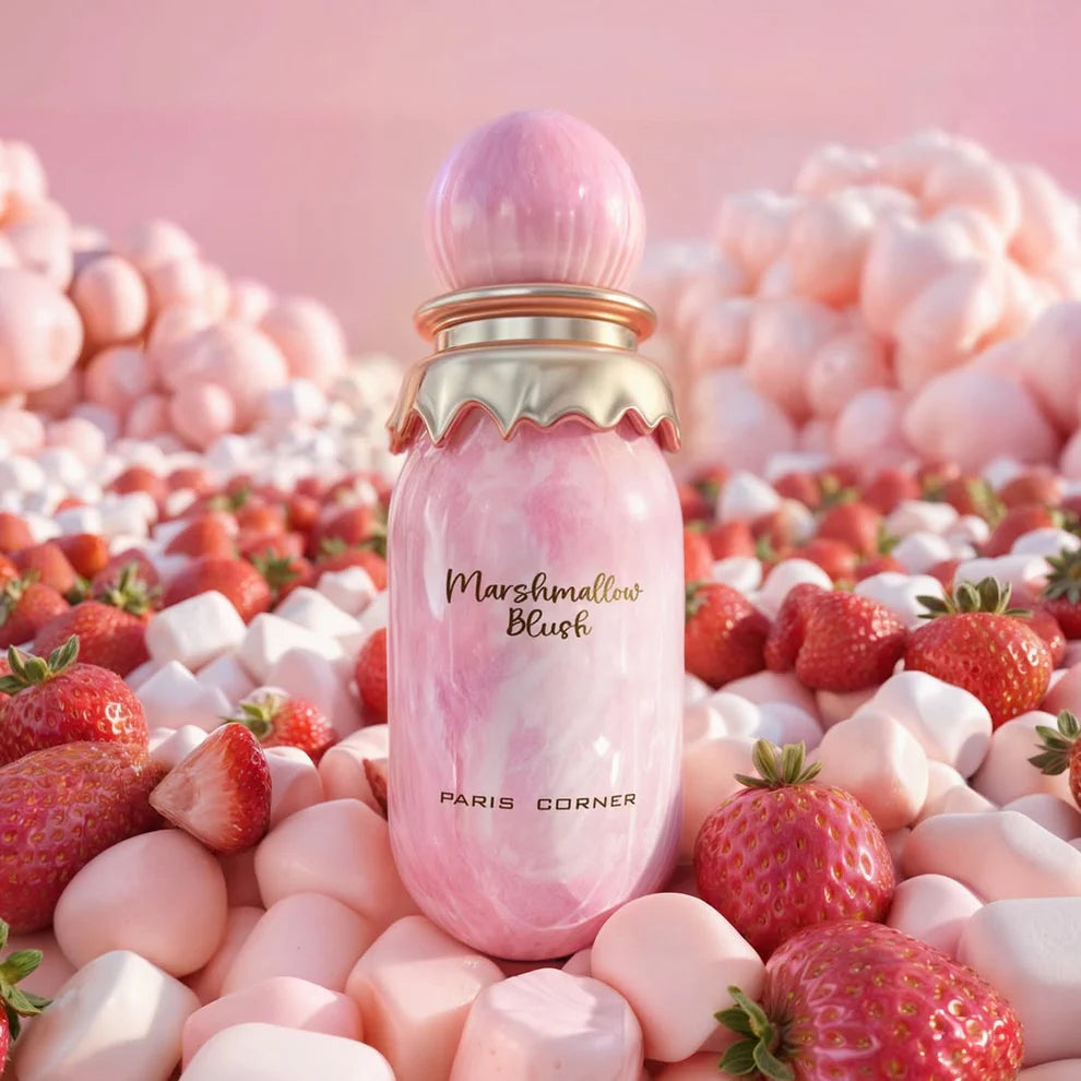 Marshmallow Blush 100ml EDP By Paris Corner | Strawberry Raspberry Marshmallow Women's Perfume | Kayali YBM-Inspired | Arabic Fragrance Australia