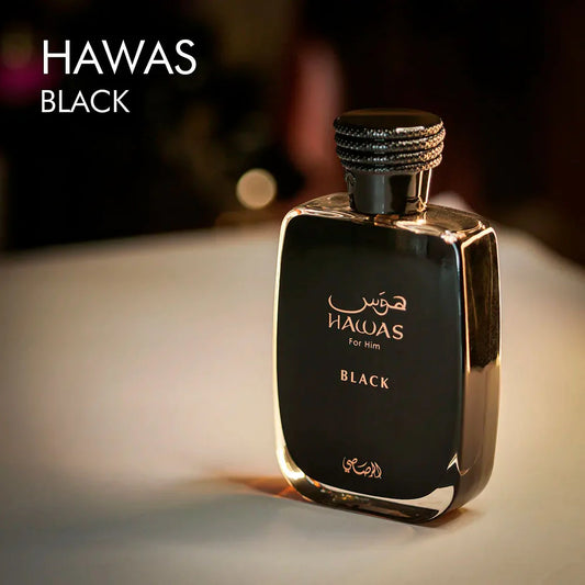 Hawas Black For Him 100ml EDP by Rasasi