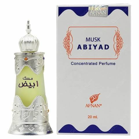 Musk Abiyad (Unisex) 20ml Concentrated oil by Afnan