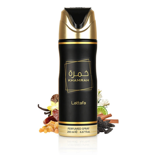 Khamrah Deodorant Body Spray 200ml By Lattafa