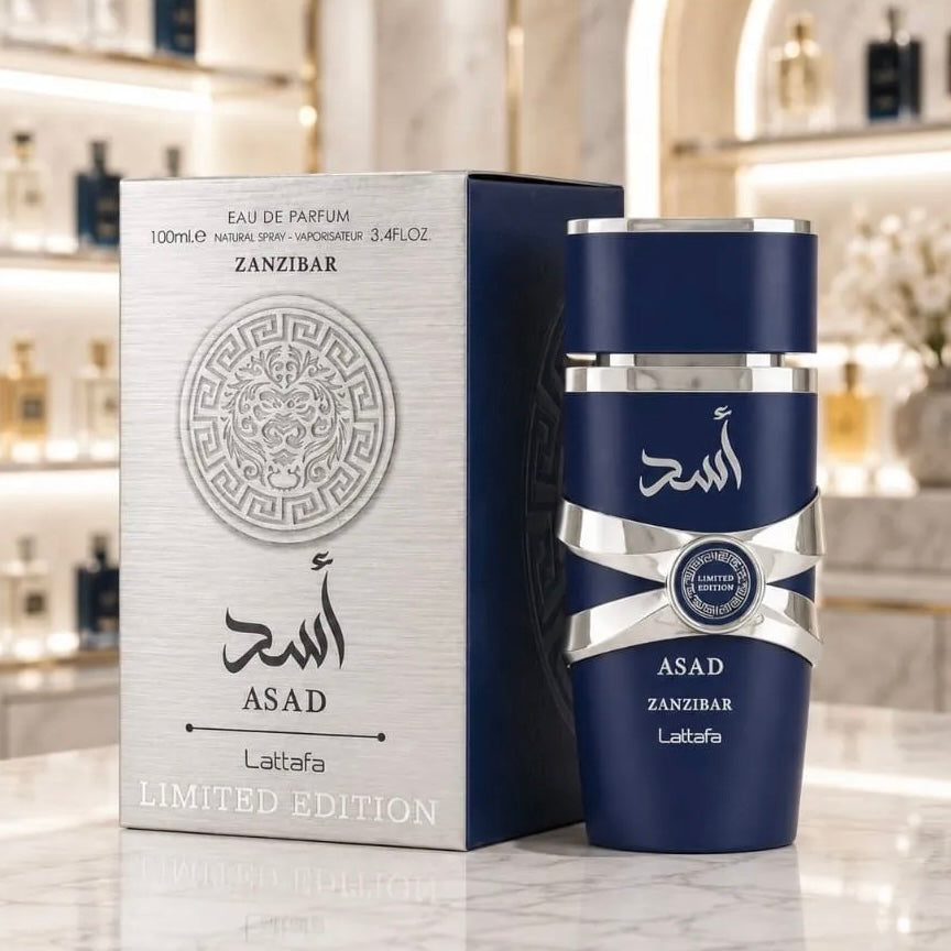 Asad Zanzibar Limited Edition 100ML EDP by Lattafa