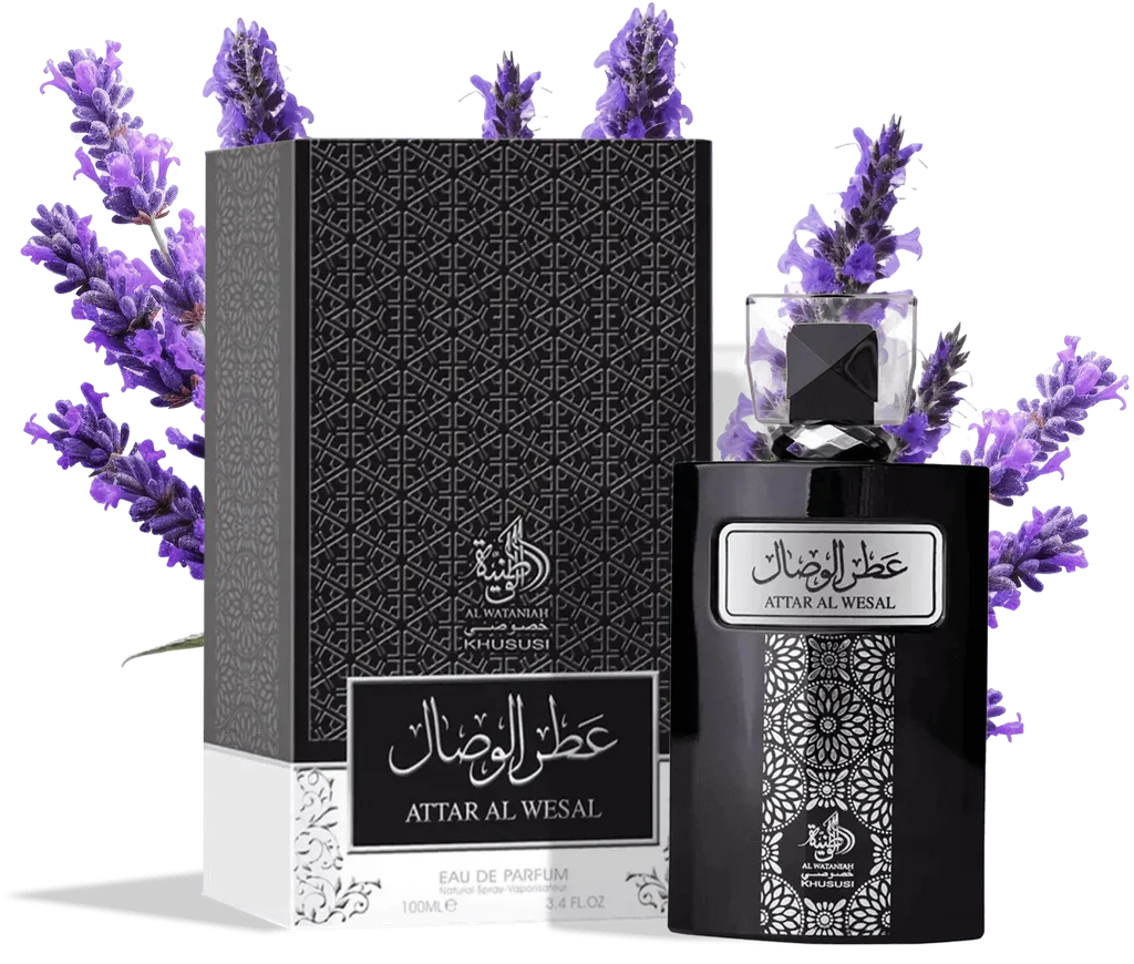 Al Wataniah Attar Al Wesal 100ml EDP | Pear Lavender Spiced Vanilla Unisex Cologne | JPG Ultra Male-Inspired | Arabic Perfume Australia