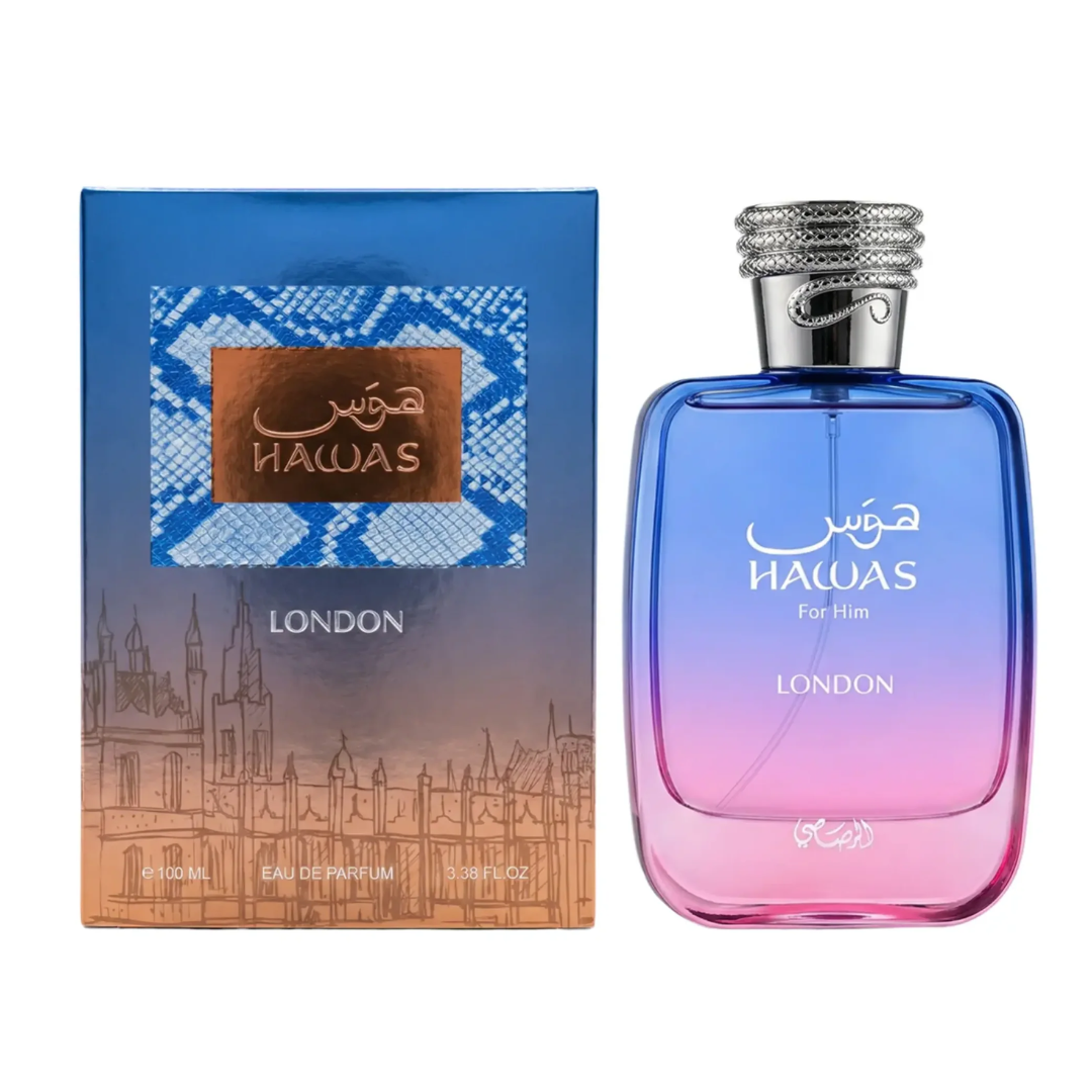 Hawas London For Him EDP 100ml by Rasasi | New 2026 Release