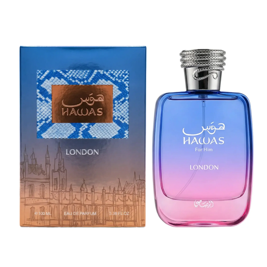 Hawas London For Him EDP 100ml by Rasasi | New 2026 Release